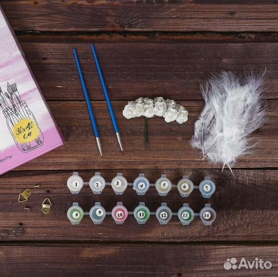 Картина по номерам новая