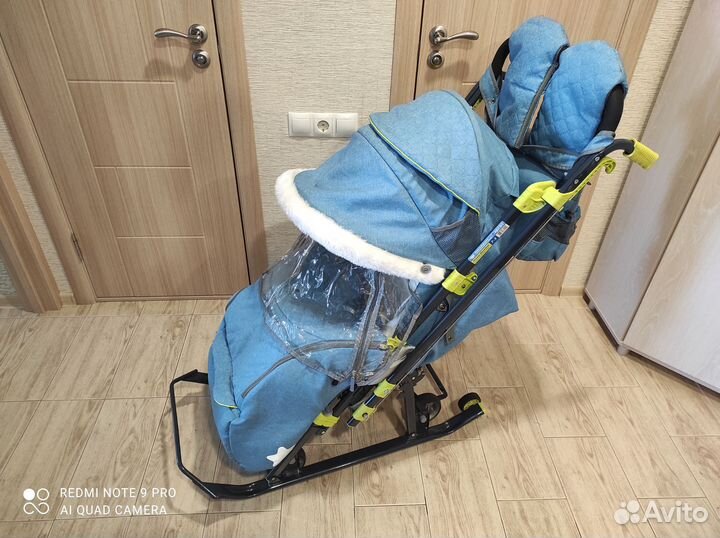 Санки коляска ника 7-8К