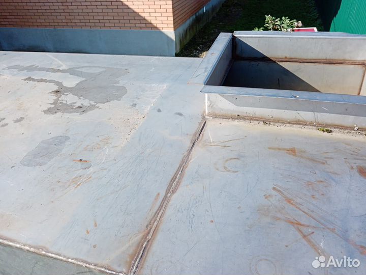 Бак из нержавейки 2 кубических метра