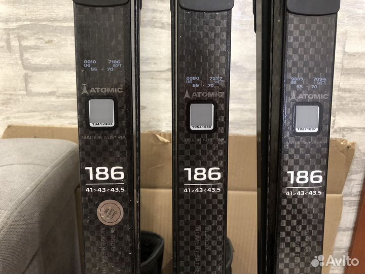 Лыжи беговые коньковые atomic