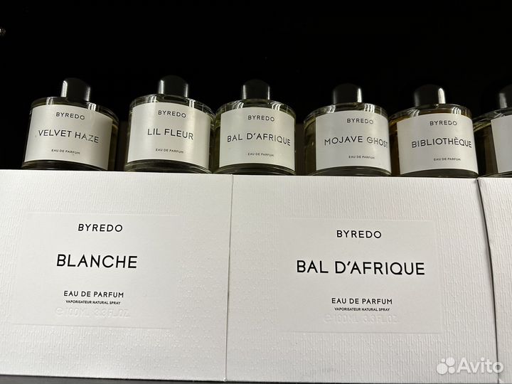 Оригиналы Byredo. Обновлено 31 августа