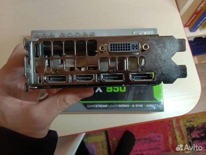 Evga GTX 950 2GB (Коробка, чек)