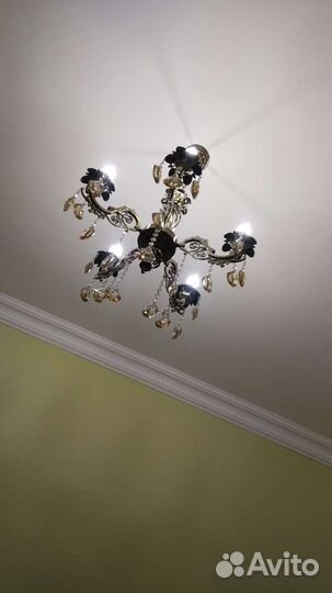 Люстра хрустальная