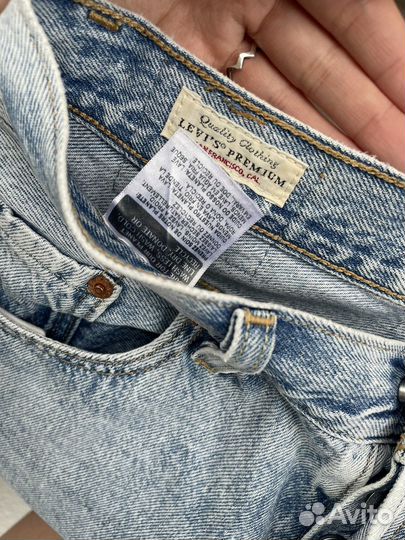 Джинсы женские levis 501 w25 l26