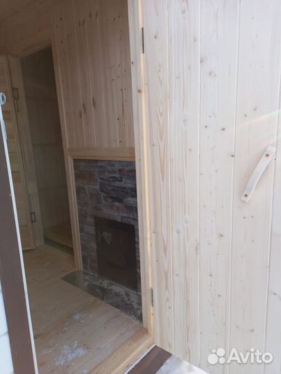 Баня каркасная 2,2м х 4,2м