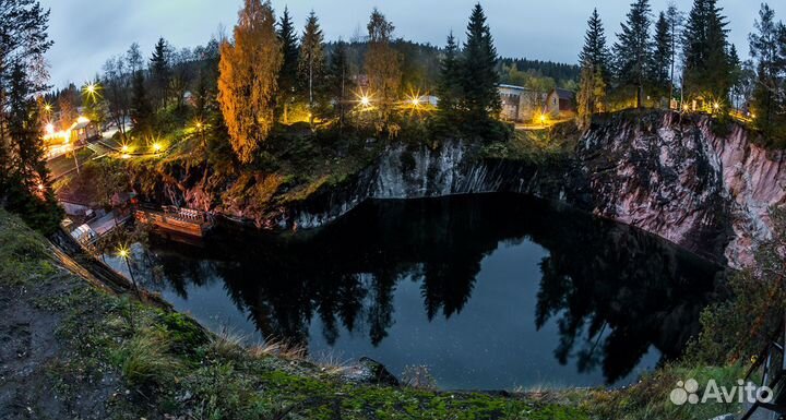 Экскурсия Рускеала + Ахинкоски водопады