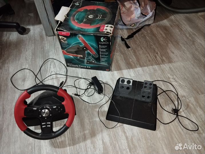 Игровой руль logitech formula force ex