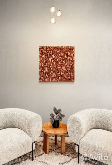 Интерьерная картина маслом абстракция