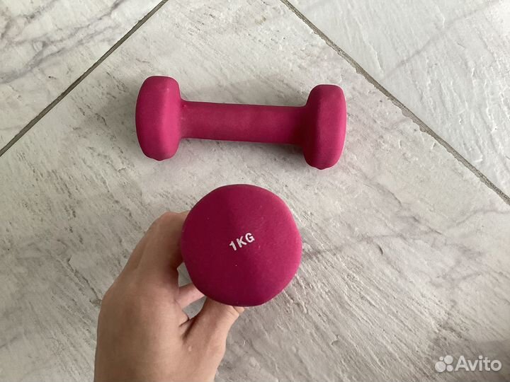 Гантели 1 кг