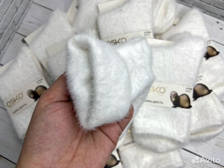 Термо носки из пуха норки