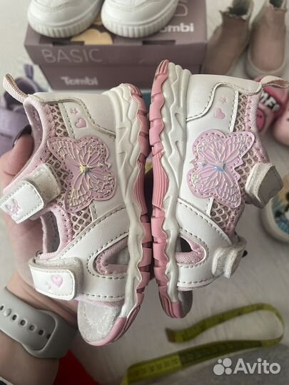 Босоножки для девочки 20 размер