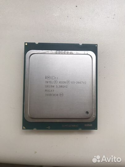 Процессор intel xeon E5-2667V2 3,3GHZ