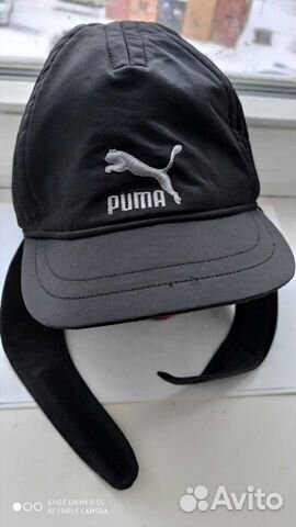 Мужская шапка авиатор ушанка Puma оригинал