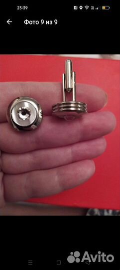 Запонки мужские новые