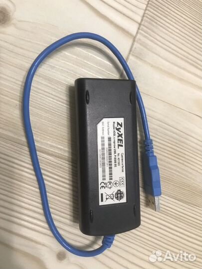 Модем adsl zyxel Prestige 600 с портом USB