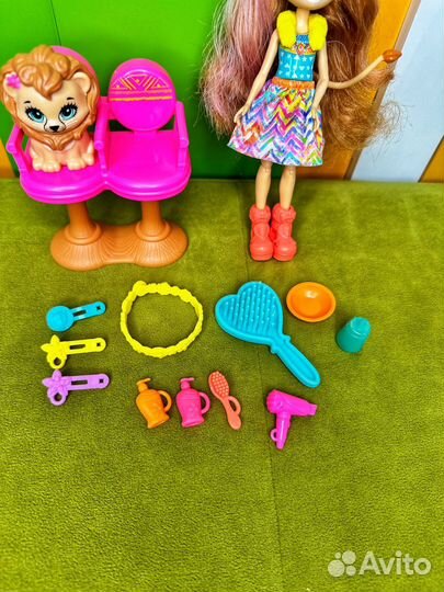 Enchantimals Лев салон парикмахерская