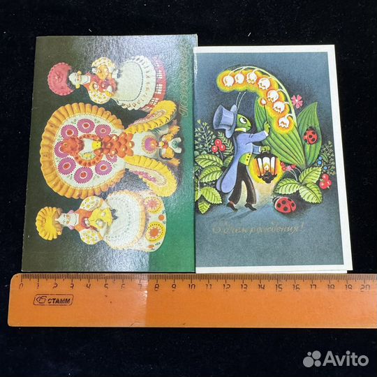Открытки 116 шт набор национальное искусство