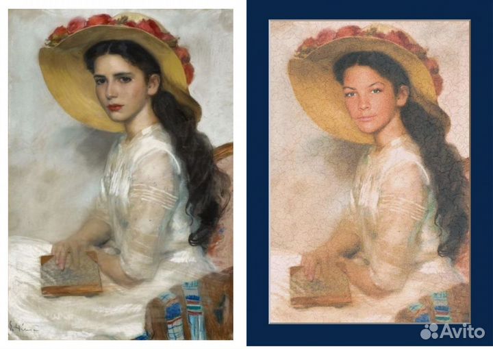 Живописный портрет с вашей фотографией