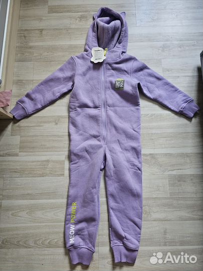 Комбинезон демисезонный для девочки 116