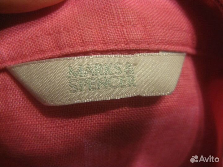 Новая льняная блуза Marks&Spencer Англия р. 48