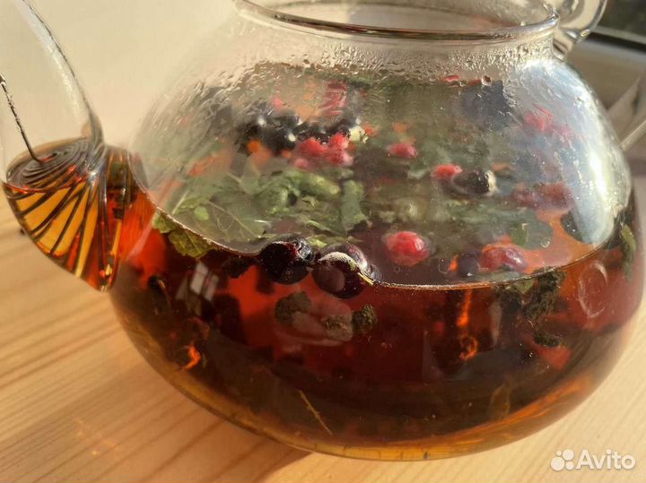 Иван чай и смородина, травяной чай