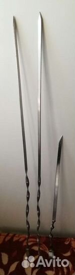 Шампуры 3штуки. Цена за всё