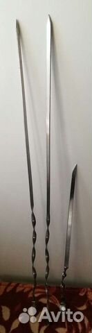 Шампуры 3штуки. Цена за всё