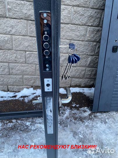 Тёплая дверь металлическая с установкой сегодня