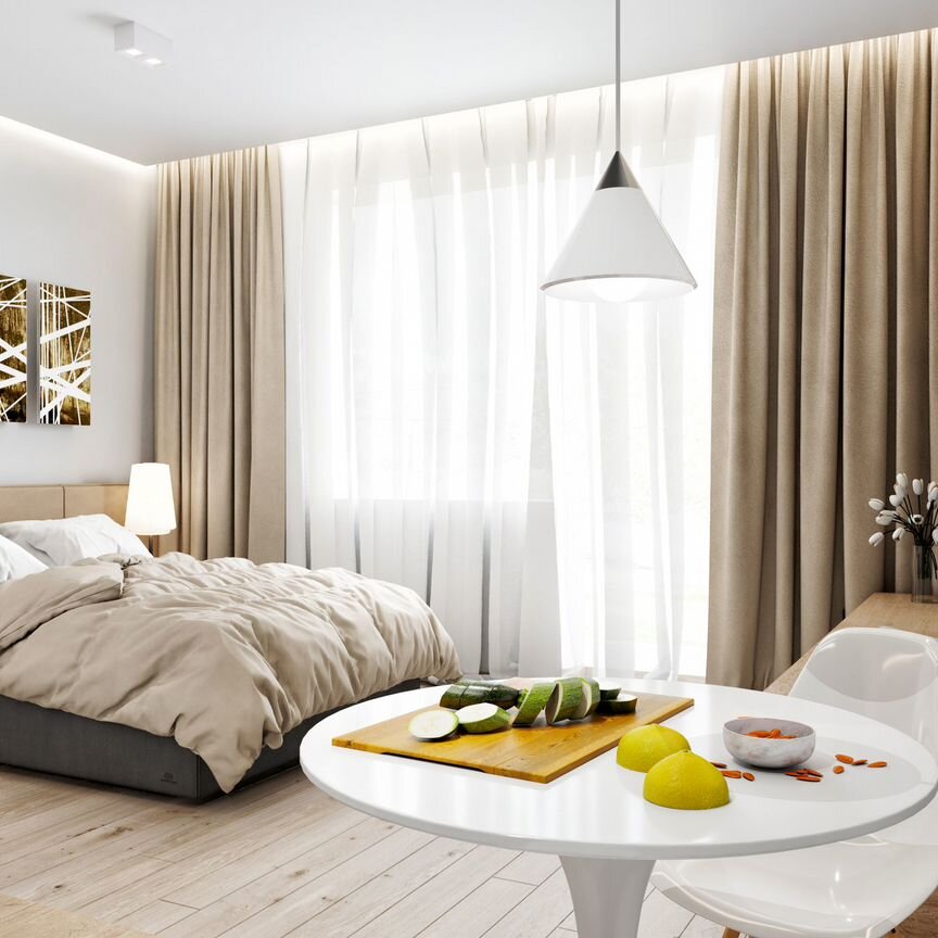 1-к. апартаменты, 23,6 м², 13/13 эт.