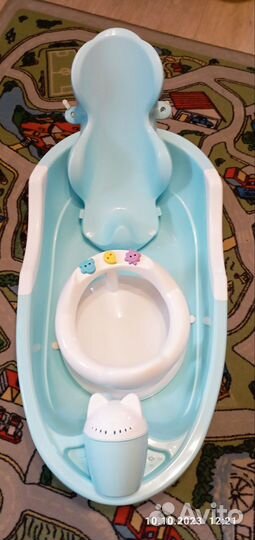 Ванночка,горка,ковш,гамак,стульчик,круг