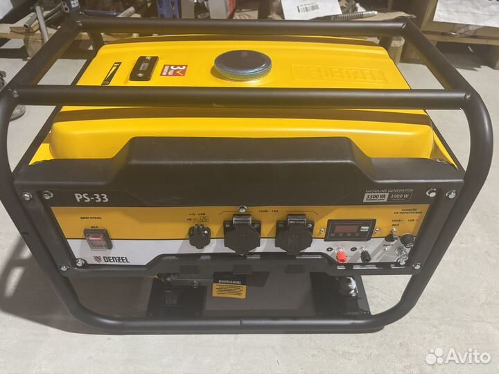 Генератор Denzel 3,3 кВт