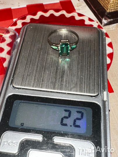 Серебряные серьги кольца 875*