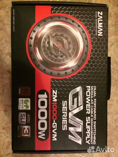 Блок питания zalman ZM1000-GVM