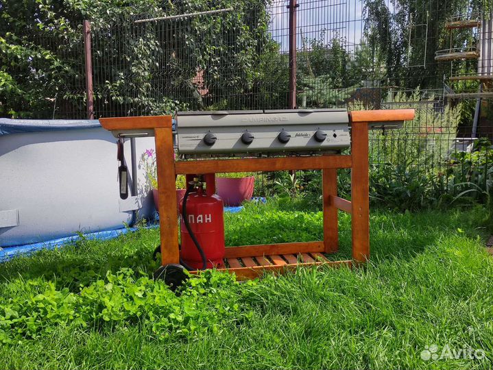 Газовый гриль campingaz adelaide 4 woody