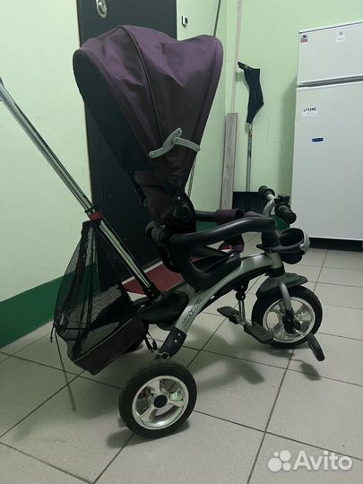 Детский велосипед с ручкой