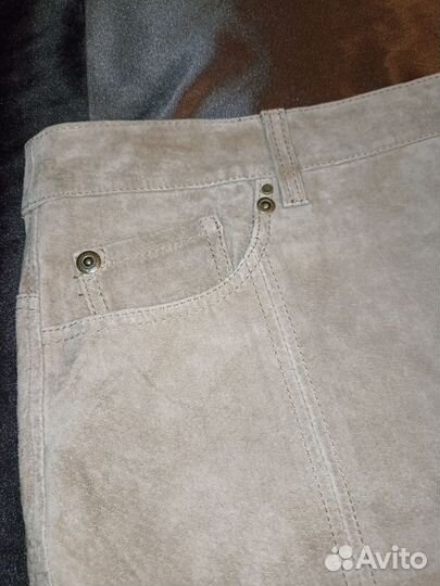 Женская замшевая юбка 48 р C&A