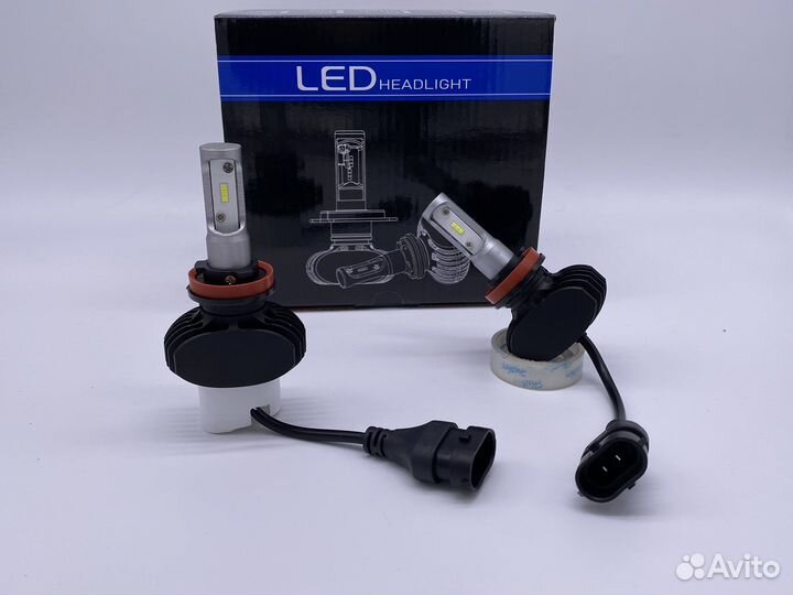 Светодиодные лампы led S1 цоколь H1,H4,H7,H11, HB4