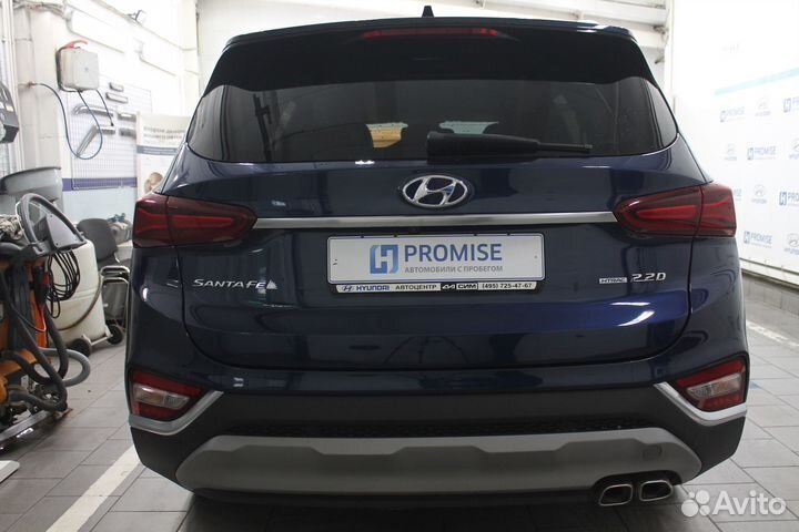 Hyundai Santa Fe 2.2 AT, 2018, 77 555 км
