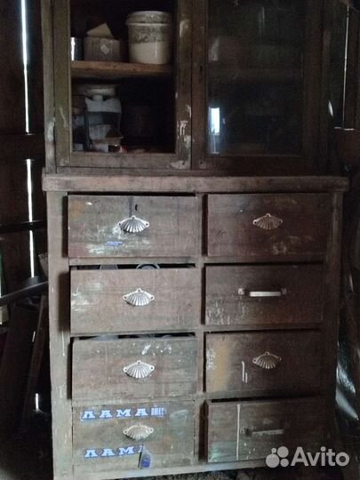 Мебель антиквариат шкаф