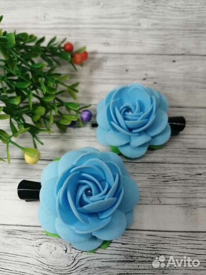 Розочки на зажимах