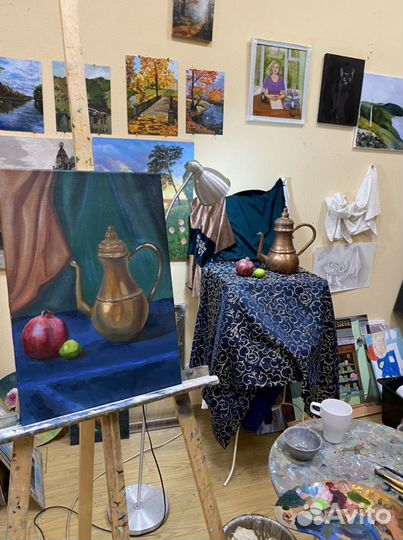 Картина холст масло натюрморт