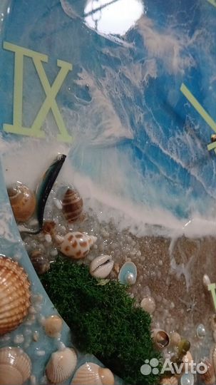 Часы из эпоксидной смолы