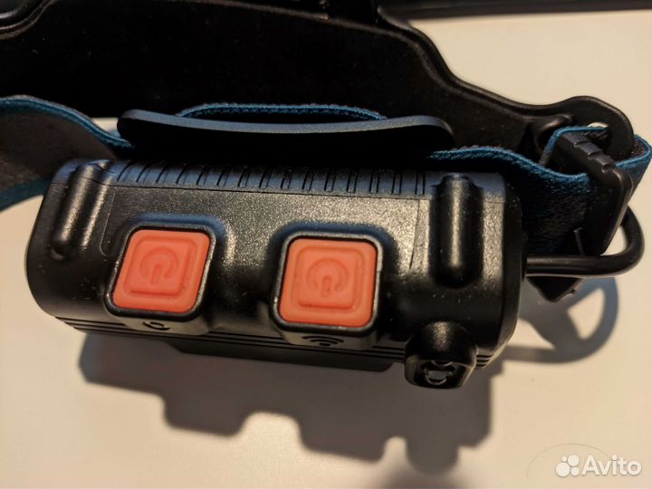 Фонарь налобный светодиодный на акк