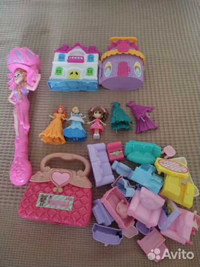 Игрушки для девочки, мебель для домика, принцессы