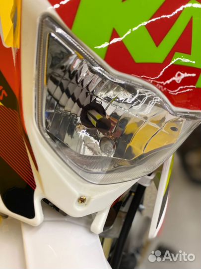 Питбайк Kayo YX150 желто-красный