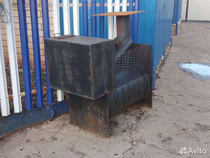 Банное печь метал С20 Новый бачок 117 литров