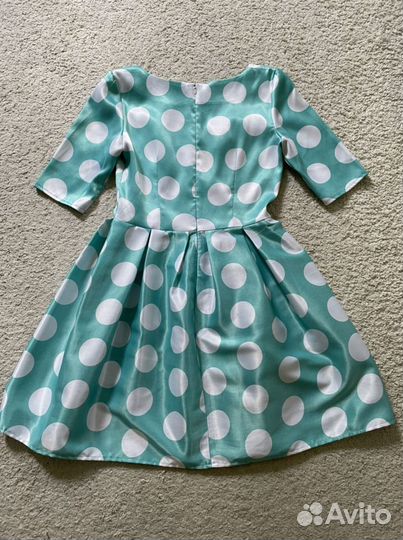 Платье в горох