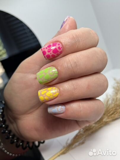 Маникюр, гель-лак, коррекция, наращивание