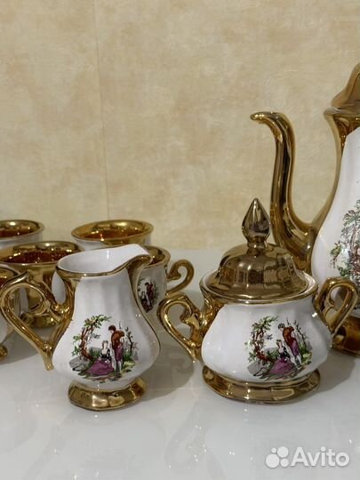 Чайно-кофейный сервиз «Мадонна» U.L.Wolf Ceramiche