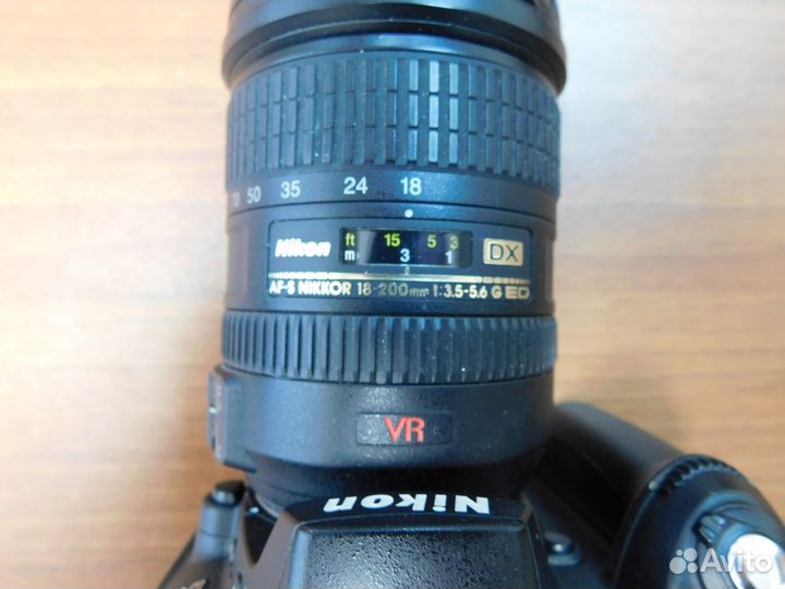 Фотоаппарат Nikon D90, Nikkor A-FS 18-200 mm 3.5-5